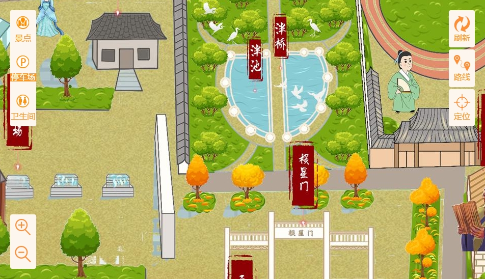 永康手绘地图景区语音讲解导览系统：智慧景区建设的基石